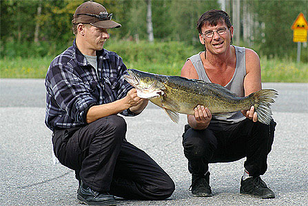 Erkki Räty ja Hannu Kokko, Uimaharju; 6,4kg, 21.08.2007